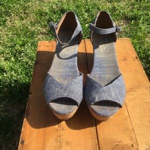 Toms chambray espadrilles